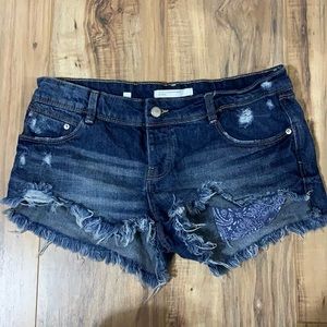 Zara trafaluc denim makers Jean shorts